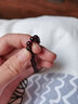 卡薇亚（CARWEAIYA）天然石榴石手链女士款单圈酒红水晶手串送老婆女友生日情人节礼物 7A级配证书 5.5mm左右珠径 实拍图