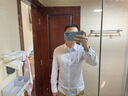 拇指白小T【断码】男装商务男士衬衫立领长袖纯色衬衣男易打理 白色 38 实拍图