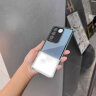 小米MIX FOLD手机壳透明折叠屏电镀潮5G保护套M2011J18C全包防摔 宝石蓝电镀透明壳 小米其他型号 晒单实拍图