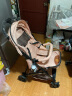 flykids婴儿推车超轻便携口袋伞车可坐躺宝宝车可上飞机避震换向折叠童车 单向款淡雅粉 实拍图
