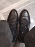 康奈 男士商务正装鞋经典圆头系带布洛克鞋深口皮鞋 黑色 41 实拍图