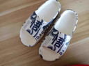 贞喜气拖鞋男踩屎感居家外穿时尚厚底防滑休闲运动户外浴室洗澡凉拖鞋 白蓝色 40-41 偏小1~2码 实拍图