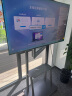 AOC会议电视4K超清会议平板一体机移动电视会议室显示屏投影投屏商用电视多媒体一体机智能显示智慧屏55英寸55NV+移动支架 实拍图