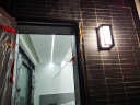 灯力 户外壁灯欧式室外防水LED过道楼梯灯现代北欧大门外墙庭院灯 A款暖光26cm（18WLED光源） 实拍图