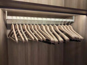 金领结（KING HANGER） 轻奢极简灰色实木衣架高档高端衣柜专用木质衣挂原木无痕衣撑 5【品格】男衬衣架6支 实拍图