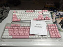 达尔优 EK815机械合金版87白蓝机械键盘游戏键盘有线CF吃鸡LOL男女学生笔记本电脑通用 EK807-87键马卡龙无线版青轴无灯光版 实拍图