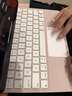 WIWU 【磁吸悬浮】iPad妙控键盘2025款适用于苹果平板ipad pro12.9/13寸air4/5/6保护套一体式蓝牙键盘 升级款【樱花粉】悬浮磁吸妙控键盘 Air4/5/6/7丨Pro11寸 实拍图