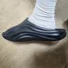 李宁（LI-NING）游泳拖鞋男女水上运动拖鞋厚底增高一字凉拖沙滩拖鞋情侣休闲轻便 软弹轻1.0 黑【建议拍小一码】 40-41 (255mm) 【建议41码】 实拍图
