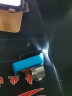 壹号桌（yihaozhuo）采耳灯充电拇指灯手握可视掏耳朵工具套装发光耳勺USB挖耳手指灯 蓝色/粉色 随机发货 实拍图