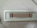MSSM适用苹果手表表带apple watch S11/S10/9硅胶磁吸表带iwatch Ultra3/Se3荔枝纹表带 牛津粉配星光 实拍图