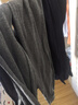 浪莎（LangSha）秋裤男100%纯棉男士棉毛裤基础保暖线裤衬裤舒适透气薄款打底裤 深灰+藏青 L 实拍图
