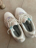 361°女鞋运动鞋女跑步鞋秋季新款女鞋皮面软底户外慢跑鞋子女休闲鞋 羽毛白/冰清-3 35 实拍图
