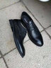 奥康男鞋商务正装皮鞋男士低帮系带圆头单鞋牛皮透气休闲鞋男新郎婚鞋 黑色 41 实拍图