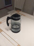 天喜（TIANXI）冷水壶大容量玻璃杯可过滤冷水壶耐热茶具啤酒花茶家用凉水杯 黑色2800ml+玻璃杯四只 实拍图