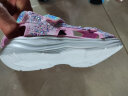 Skechers斯凯奇女童包头凉鞋夏季童鞋儿童公主鞋婴儿魔术贴闪灯鞋302965L 实拍图