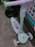 迪士尼（Disney）冰雪滑板车儿童3至12岁踏板车三轮大童小孩宝宝滑滑车闪光轮折叠 实拍图