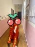 儿童武术表演服练功中国风演出训练中小学生少儿幼儿园太极衣服装 红色短袖 130cm 晒单实拍图