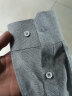 杉杉长袖衬衫男格子休闲衬衣中年商务正装免烫 TCT4299(长袖款) 38  实拍图