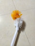 奔奔鹅 大头马桶刷 厕所刷马桶卫生间坐便器清洁刷厕所清洗蹲便器便池刷子 桔色单支装 实拍图
