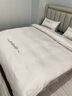 乐全长绒棉四件套全棉纯棉2025新款轻奢裸睡亲肤床单被套南通床上用品 拼色-奶昔白+粉 1.2米 床单款 三件套适合150*200被芯 实拍图