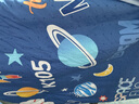 水星家纺三/四件套 婴幼儿A类全棉抗菌印花四件套柔软亲肤学生套件 欢乐太空【抗菌/床笠款】 床单款 （被套200*230cm） 实拍图
