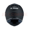 LS2摩托车头盔男女全盔四季赛车防雾3C跑盔卡丁车四季安全帽FF358 哑黑(赠防雾贴+头套) L(建议55-56头围） 实拍图