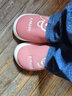 大嘴猴（paul frank）棉拖鞋女舒适情侣毛绒厚底秋冬保暖棉鞋粉色36-37PF830 实拍图