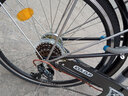 EG7自行车成人女士轻便单车通勤上班变速普通亲子复古男式 尊享【实心胎+不怕扎】变速-黑 24英寸【适合:145-165cm】 实拍图