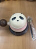 苏氏陶瓷（SUSHI CERAMICS）熊猫茶水分离办公茶格杯咖啡杯（蜜桃粉）  实拍图