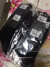 寓美厚款休闲男女棉袜 2282/2283 纯色罗纹平纹秋冬保暖吸汗情侣袜子 黑色 平纹 男袜 10双 实拍图