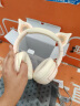 ONIKUMA太空舱无线耳机头戴式蓝牙耳机带麦克风降噪女生音乐网课电竞游戏耳麦手机电脑有线通用猫耳朵耳机 晒单实拍图