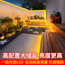 颖朗太阳能灯带户外景观装饰灯串别墅庭院屋檐灯条阳台鱼池防水串灯 实拍图