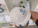 伟光安全帽 YD-TQ新国标ABS透气款安全帽 工地建筑 防砸抗冲击 电力施工电绝缘安全头盔 白色透气款 按键式调节 实拍图