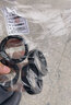 旅游行李箱轮子硅胶套万向轮胶圈拉杆箱脚轮保护套消音降噪防磨损 黑色 4个装 实拍图