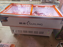 穗凌（SUILING）冰柜商用展示柜冷藏保鲜柜 冷冻大容量烧烤海鲜点菜柜 卧式玻璃门冷冻柜炸串熟食配菜火锅丸子冷柜 【SDSC-1.6米】冷藏冷冻切换 平面/斜面可选 实拍图