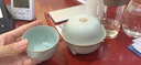 冠杰台湾冠杰汝窑快客杯一壶一杯三点支钉专利茶壶功夫旅行单人茶具 实拍图