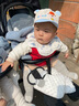 卡度熊（KADUXIONG） 婴儿帽子春秋季遮阳防晒男宝女宝棒球帽春款儿童婴幼儿鸭舌帽 网款黄色 5个月-2岁（建议头围45-50cm） 实拍图