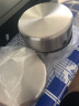 辰至尚品不锈钢垃圾桶带烟灰缸酒店大堂立式吸烟桶灭烟灰柱 2个 经典款本色8CM 实拍图
