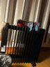奥克斯（AUX） 奥克斯油汀取暖器电暖风机电暖器电油汀片省电静音节能电暖气家用 黑+金大宽片15片 实拍图