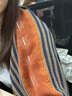 乐卡利 披肩女 围巾民族风 旅游拍照防晒两用 薄款围巾春秋夏轻薄丝巾 花色薄披肩 实拍图
