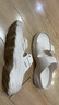斯凯奇（Skechers）泡泡鞋休闲沙滩鞋凉鞋女鞋厚底舒适软底运动拖鞋女 白色/WHT 38 实拍图