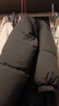 回力童装女童棉服2024新款儿童蓄热保暖棉袄洋气秋冬男童中长款袄子潮 黑/H回力反光银K 130 cm 实拍图