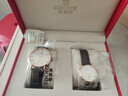 依波（EBOHR）手表大师系列文艺皮带石英情侣表节日礼物新年跨年36000234/241 实拍图