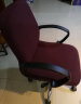 法拉贝拉 办公电脑椅子套罩 老板椅加厚椅套扶手座椅套布艺凳子套转椅套子 扶手款S号：咖啡 实拍图