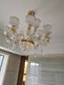 弦鸿欧式水晶吊灯客厅灯高端大气法式别墅大厅主灯饭餐厅组合全屋套餐 6头-发光灯臂（三色调光） 实拍图