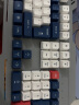 英菲克（INPHIC）K9键盘鼠标套装游戏有线办公金属面板炫光拼色键鼠套装男生台式USB电脑笔记本 【炫酷灯效+26键无冲+金属面板】K9机甲白蓝键盘 实拍图