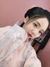 海昌精选美瞳月抛彩色隐形眼镜 自然通勤款2片装 西柚棕 100度 实拍图