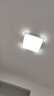 爱德朗护眼卧室灯吸顶灯具led全光谱超薄现代简约阳台房间过道走廊书房 曙光48W白光全光谱方-包安装拆旧 实拍图