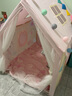 小斑鸠（little dove）礼盒款儿童帐篷室内大号游戏屋玩具 独角兽(配套垫+实木杆+凉席) 实拍图