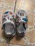 G.duck小黄鸭夏季0-1-4岁宝宝网鞋2男童软底透气学步鞋女宝宝防滑单鞋婴 2238灰色夏款 脚长加1cm选码 20 内长13.5cm 实拍图